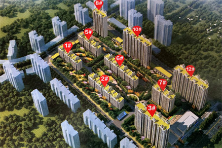 龙都中天花园2室2厅1卫49万84.3m2出售